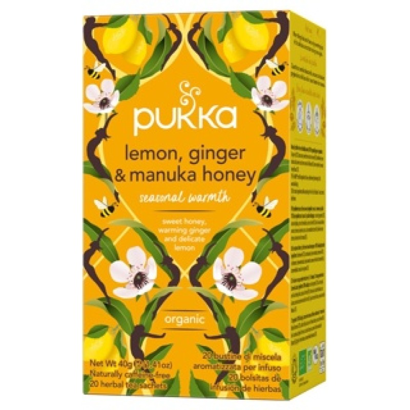 Lemon, Ginger and Manuka Honey