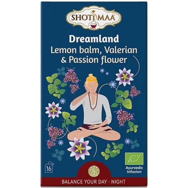 Dreamland - lemon balm, valerian & p...