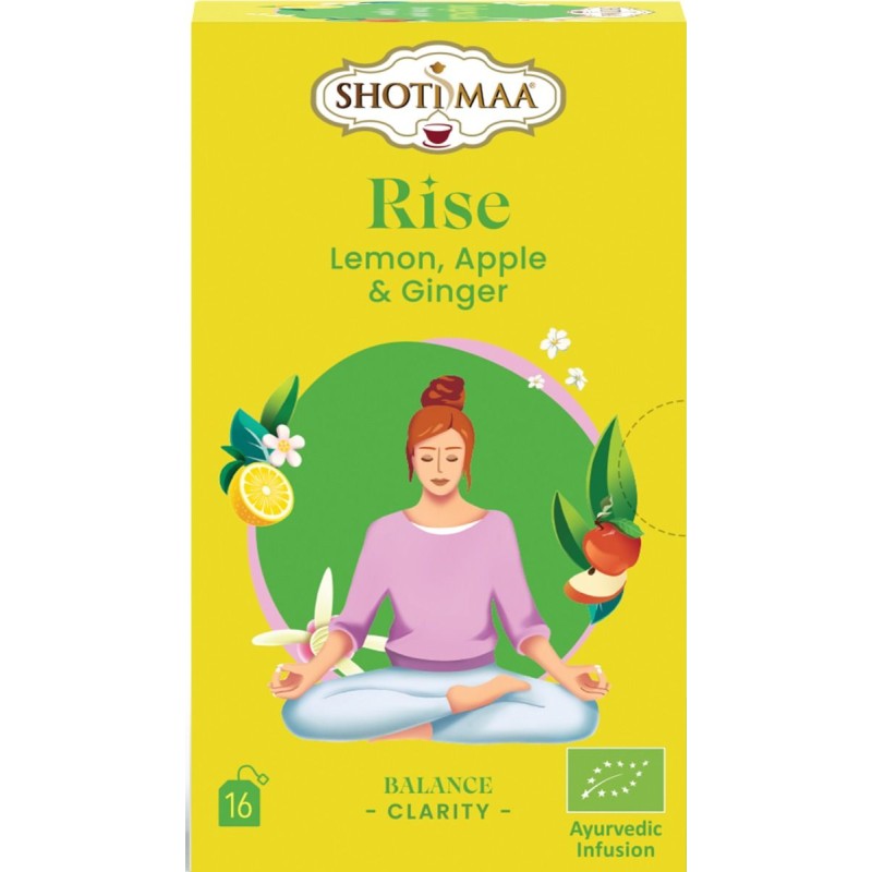 Rise - lemon, apple & ginger