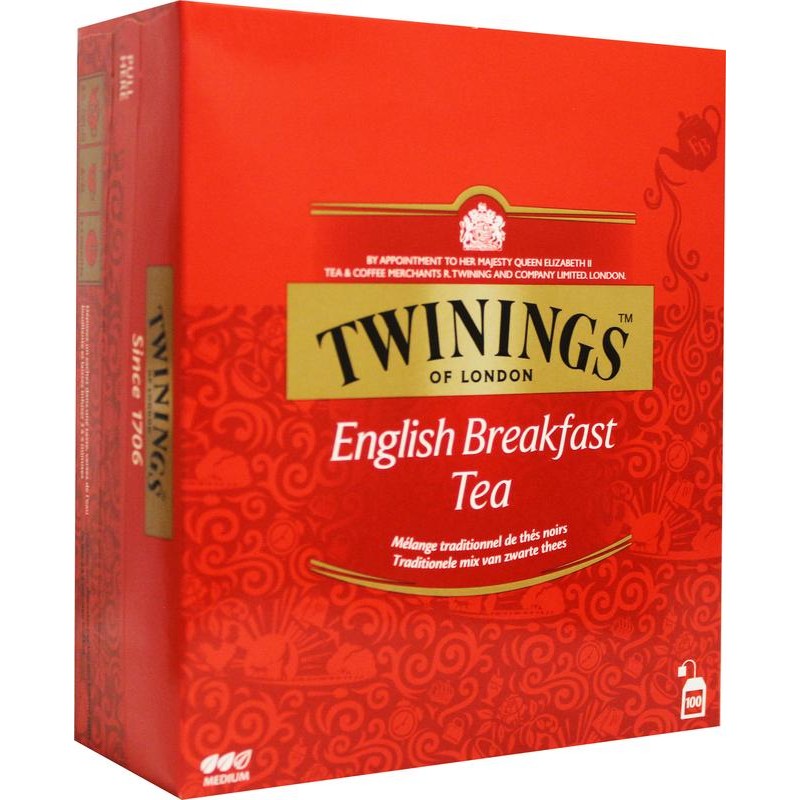 English Breakfast Tea - tags
