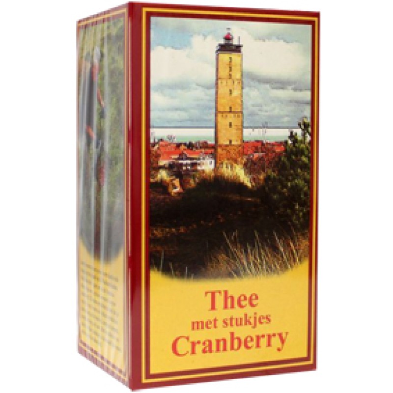 Thee met stukjes Cranberry