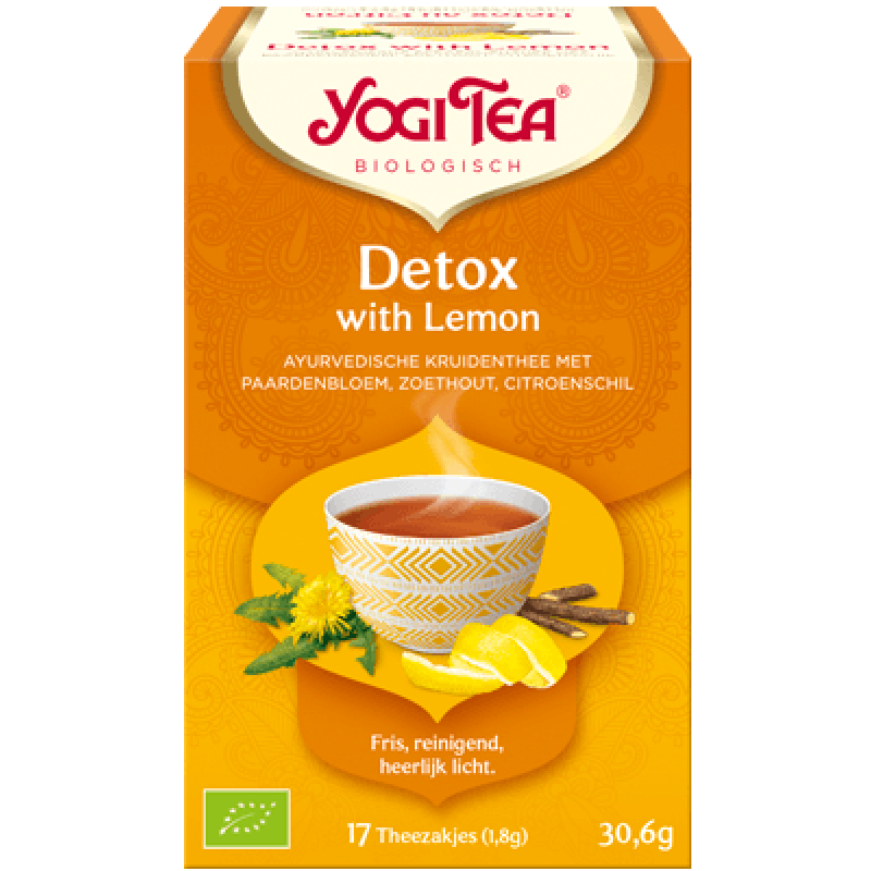 Yogi Tea Detox with Lemon