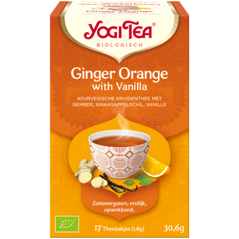 Yogi Tea Ginger Orange with Vanilla