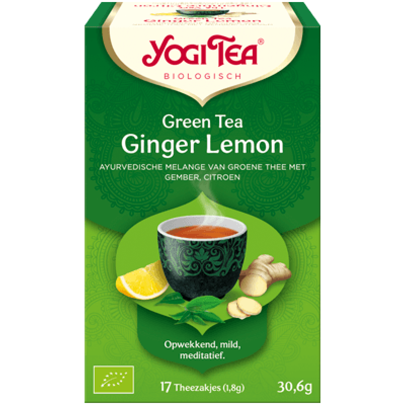 Yogi Tea Green Tea Ginger Lemon