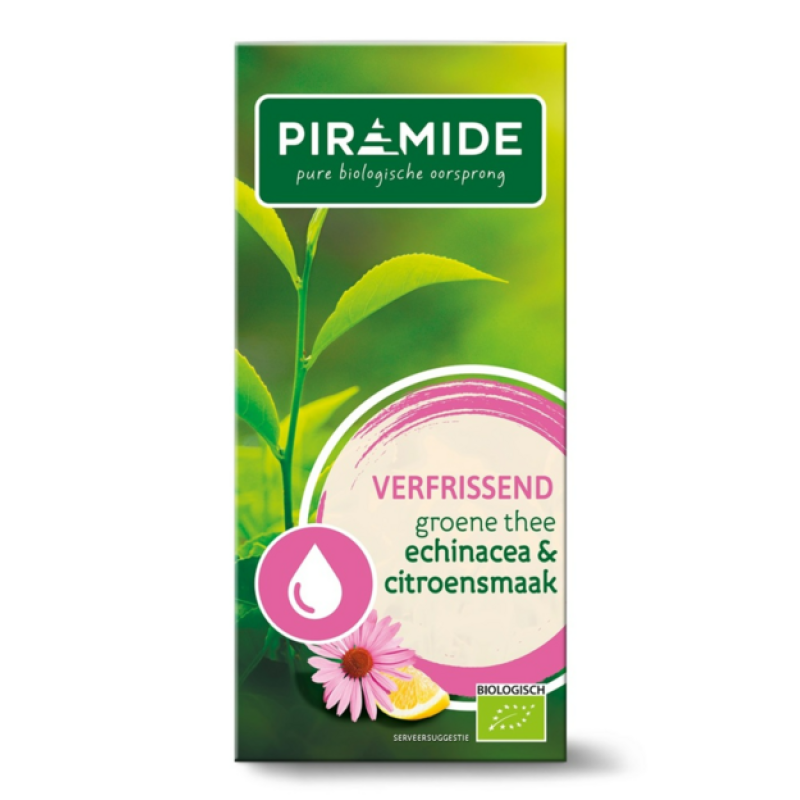 Groene Thee VERFRISSEND Citroen & Echinacea