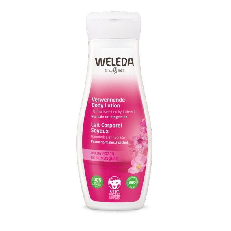 Wilde Rozen Bodylotion Verwennend