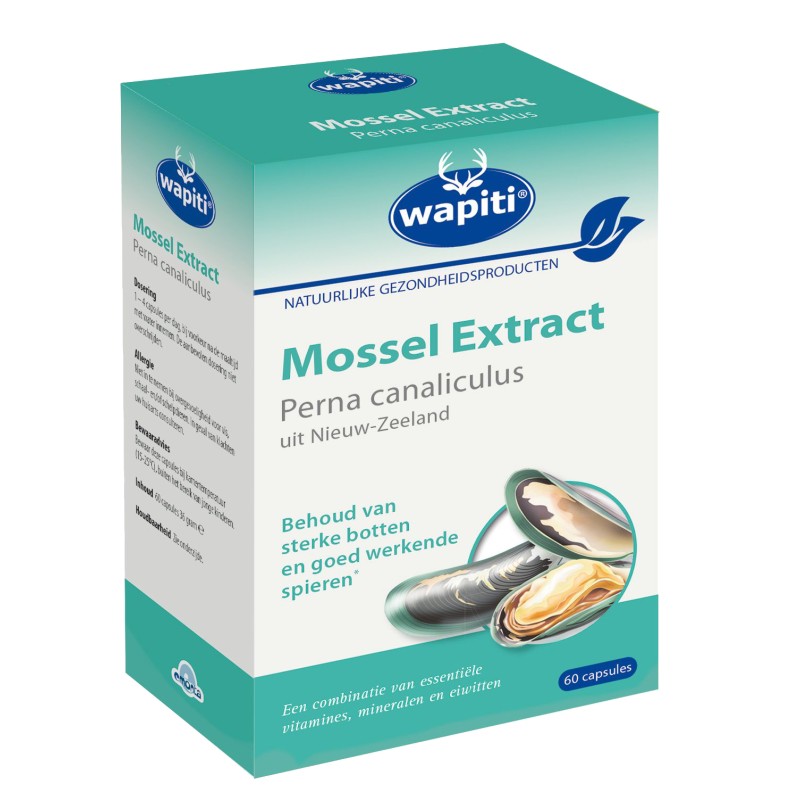 Wapiti Mossel Extract Groenlipmossel